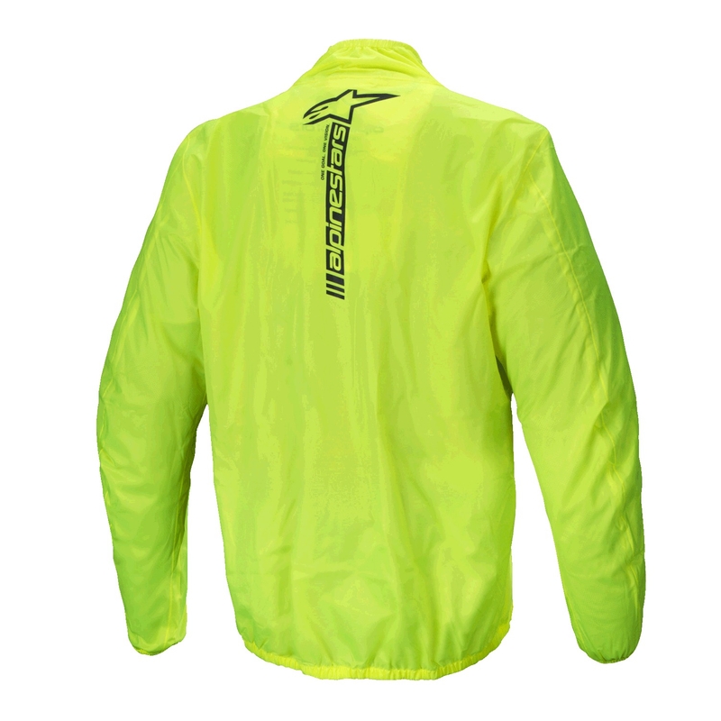 Alpinestars Hurricane Rain 2 флуорово жълто водоустойчиво яке