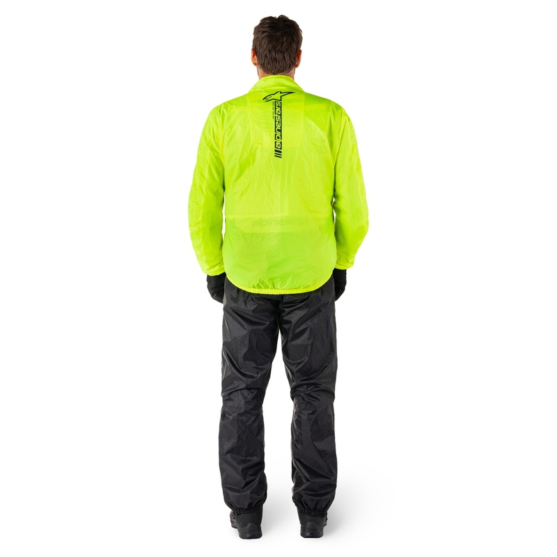 Alpinestars Hurricane Rain 2 флуорово жълто водоустойчиво яке