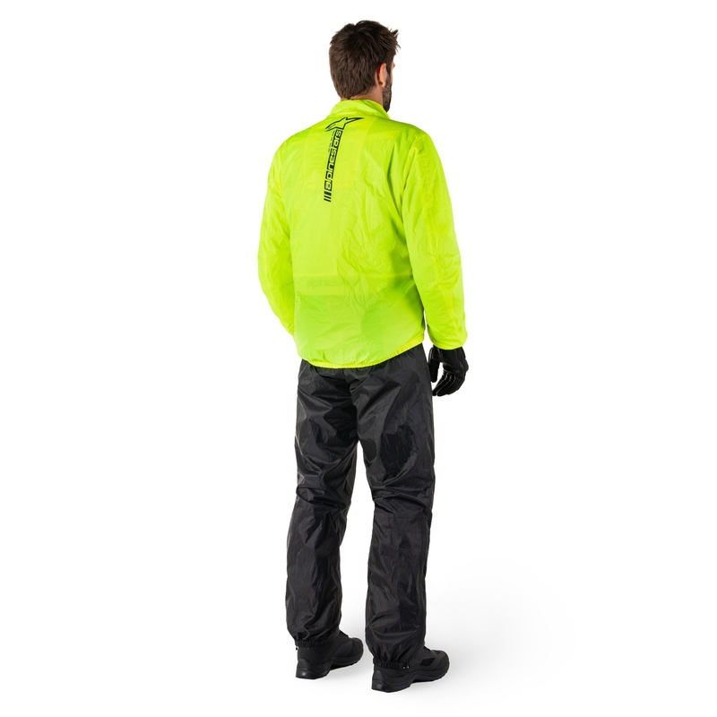 Alpinestars Hurricane Rain 2 флуорово жълто водоустойчиво яке