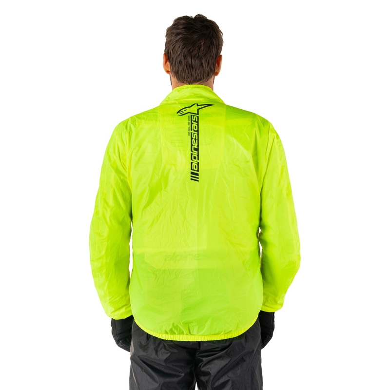 Alpinestars Hurricane Rain 2 флуорово жълто водоустойчиво яке