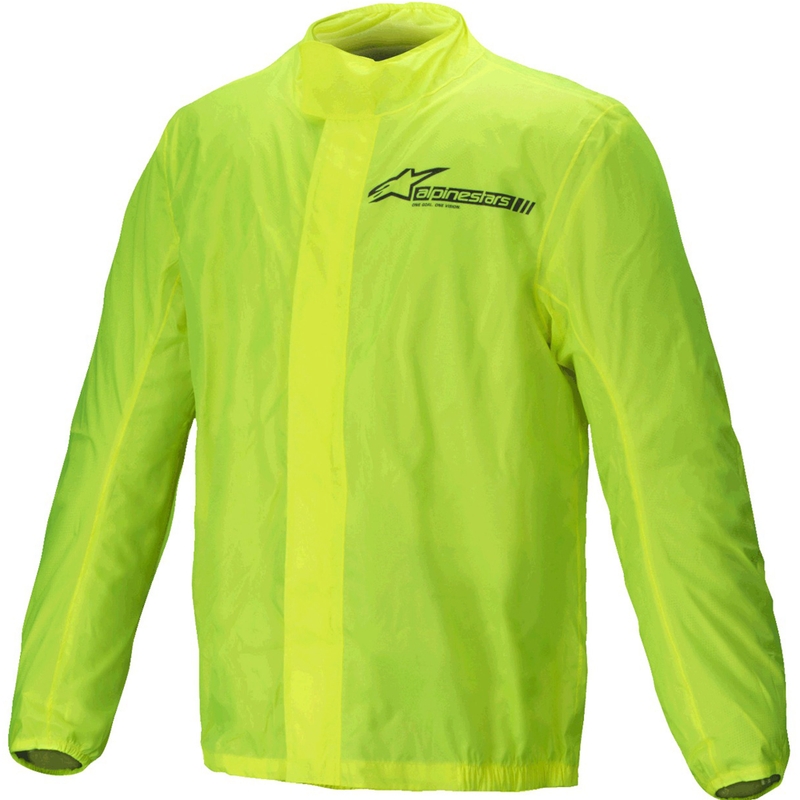 Alpinestars Hurricane Rain 2 флуорово жълто водоустойчиво яке