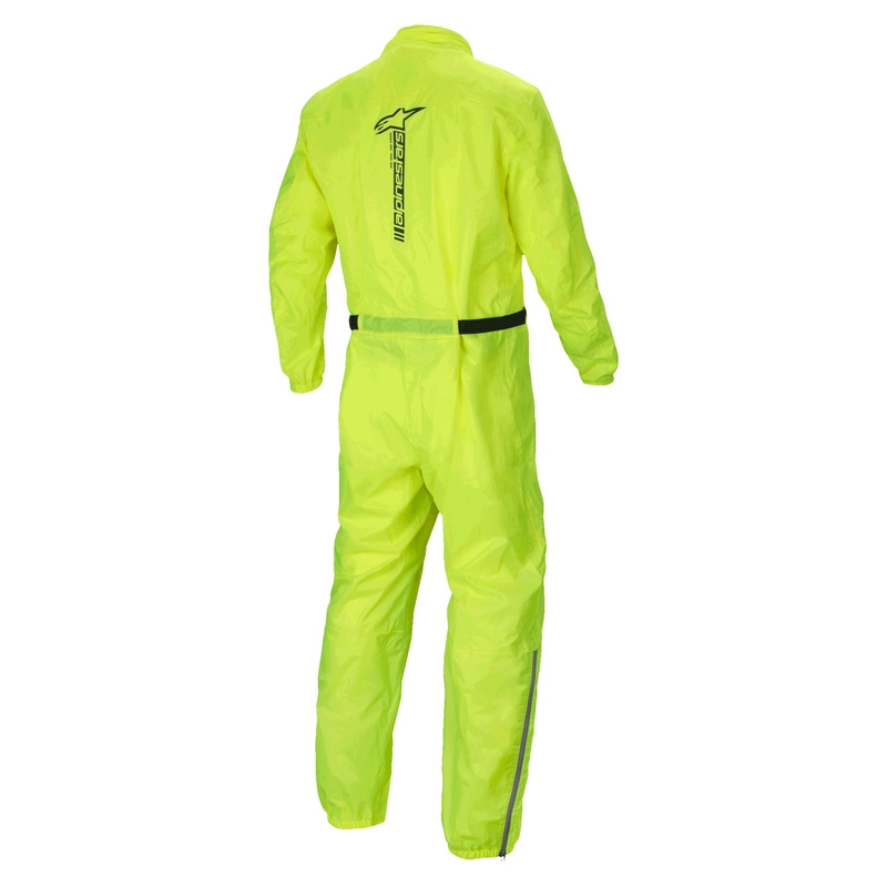Alpinestars Hurricane Rain 2 флуорово жълт водоустойчив костюм