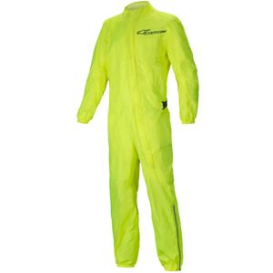 Alpinestars Hurricane Rain 2 флуорово жълт водоустойчив костюм