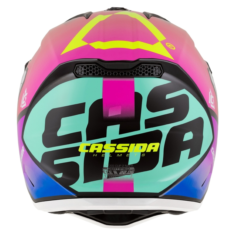 Каска за мотокрос Cassida Cross Cup 2 Napa Pearl Multicolor