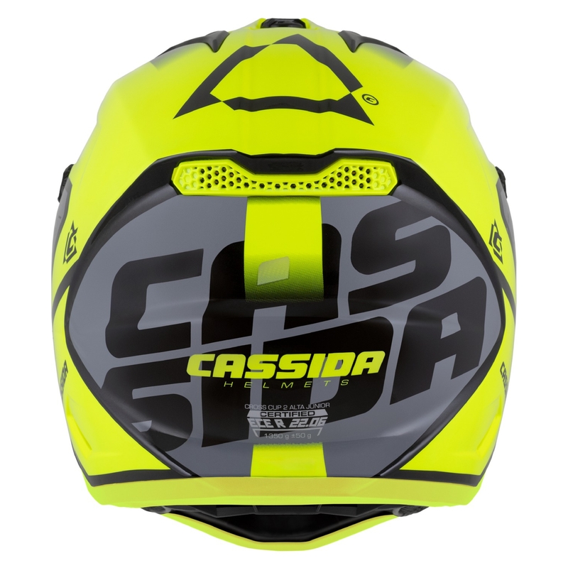 Cassida Cross Cup 2 Napa флуо жълто-черно-сива перла