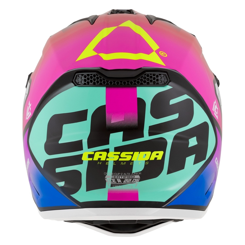 Cassida Cross Cup 2 Napa Pearl Multicolor Детска мотоциклетна каска