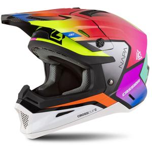 Cassida Cross Cup 2 Napa Pearl Multicolor Детска мотоциклетна каска