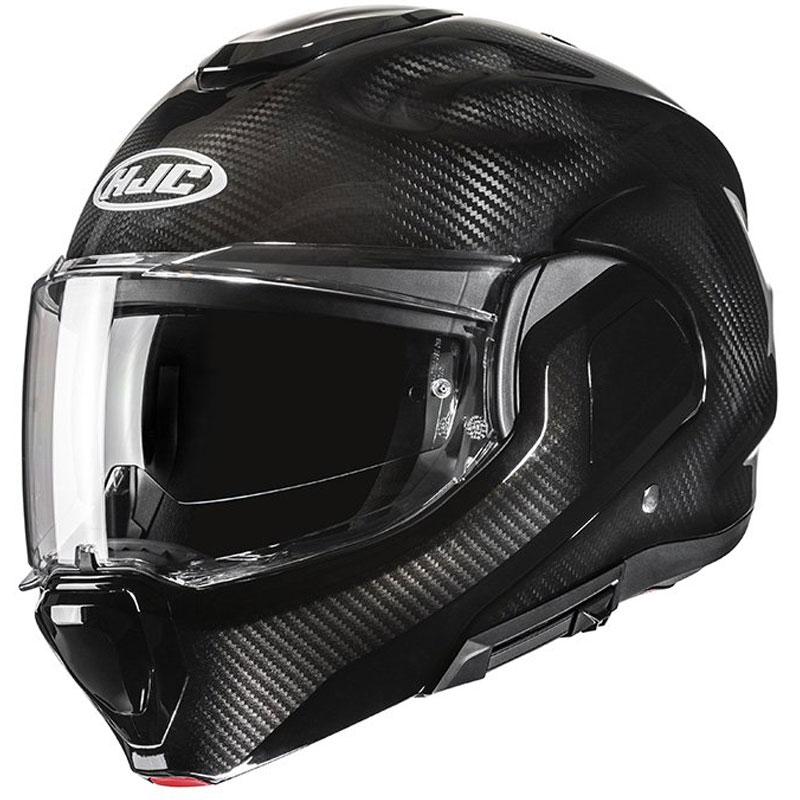HJC F100 Carbon Black Сгъваема мотоциклетна каска
