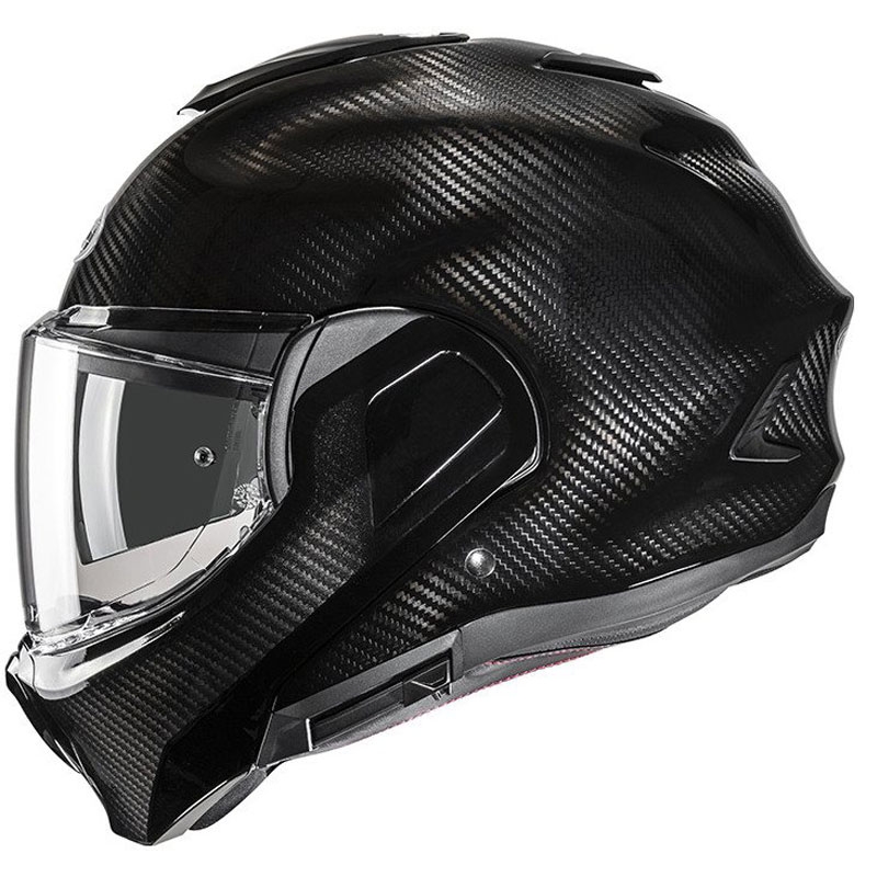 HJC F100 Carbon Black Сгъваема мотоциклетна каска