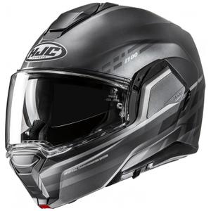 HJC i100 Sysma MC5SF сива обръщаща се мотоциклетна каска