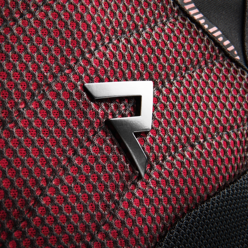Дамско яке за мотоциклетизъм Rebelhorn Jax Black and Red