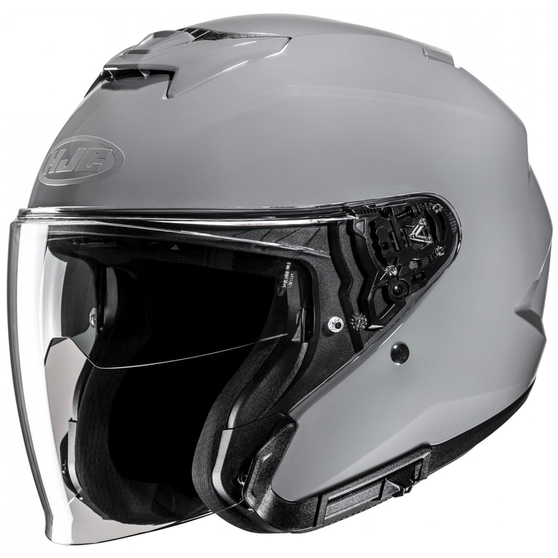 Отворена мотоциклетна каска HJC i31 Solid grey