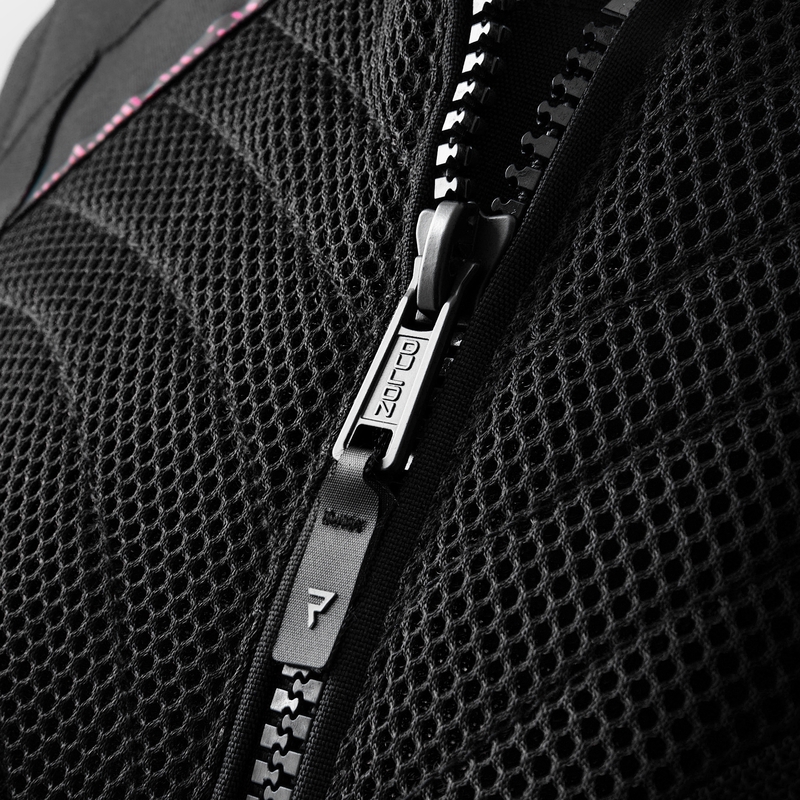 Дамско яке за мотоциклетизъм Rebelhorn Jax Black and Pink