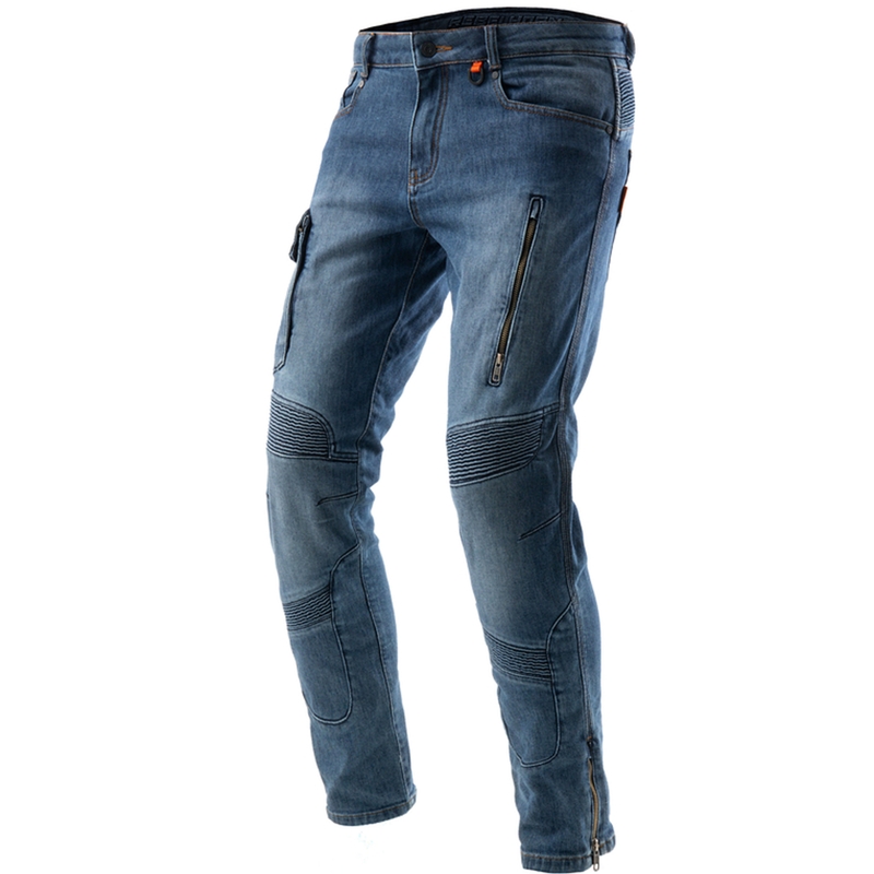 Дънки Rebelhorn Vandal Mono Extended Biker Измито синьо
