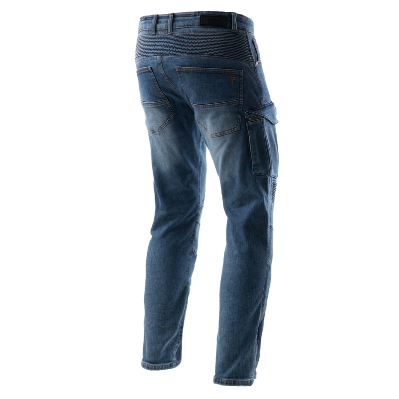 Мотоциклетни дънки Rebelhorn Vandal Mono washed blue
