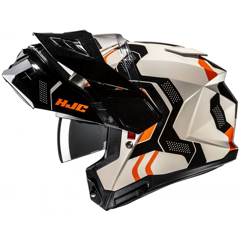 HJC i80 Velly MC7 каска за мотоциклет, бежово-черна