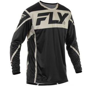 Тениска за мотокрос FLY Racing Lite черно-сива