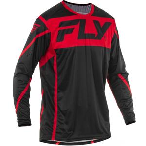 Тениска за мотокрос FLY Racing Lite черно-червена