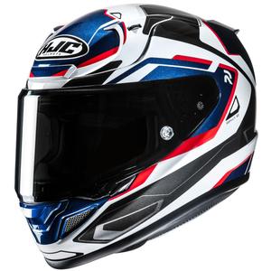 Интегрална мотоциклетна каска HJC RPHA 12 Brels MC21 черно-бяло-червено-синя