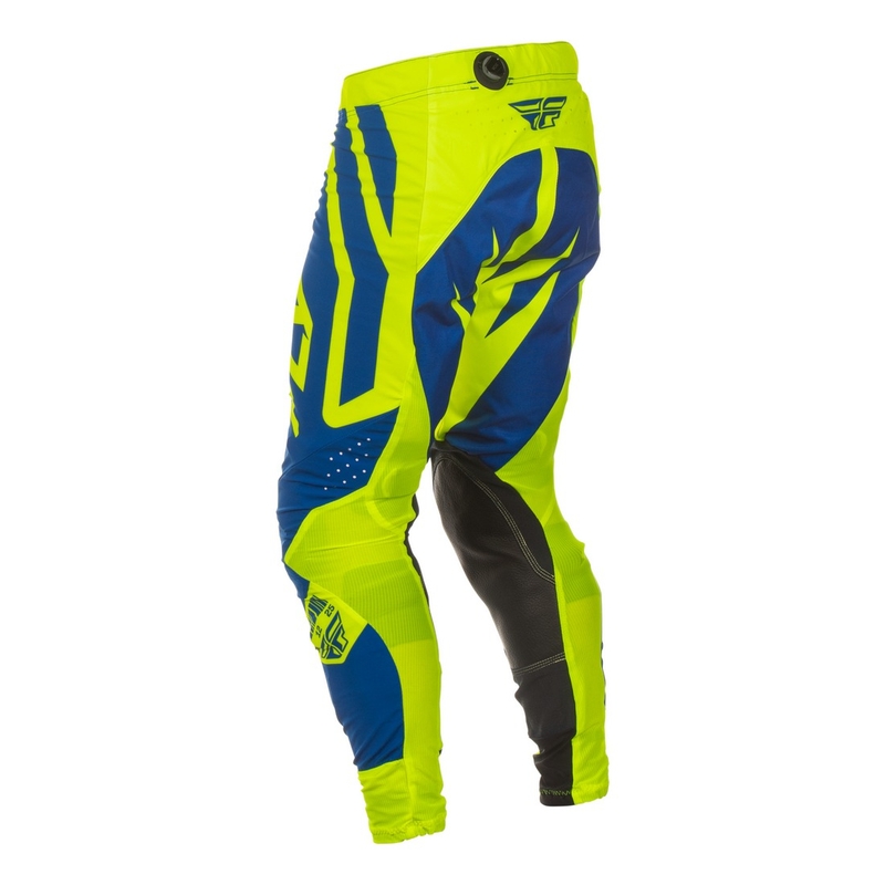 Панталони за мотокрос FLY Racing Lite Lancer blue-fluo yellow