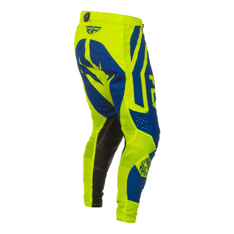 Панталони за мотокрос FLY Racing Lite Lancer blue-fluo yellow