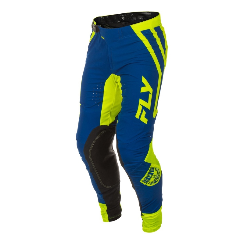 Панталони за мотокрос FLY Racing Lite Lancer blue-fluo yellow