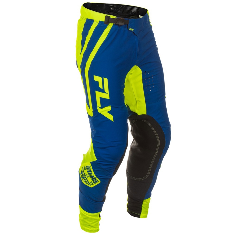 Панталони за мотокрос FLY Racing Lite Lancer blue-fluo yellow