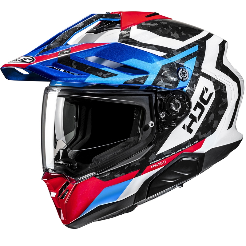 Ендуро мотоциклетна каска HJC RPHA 60 Dakar MC21 синьо-черно-бяла