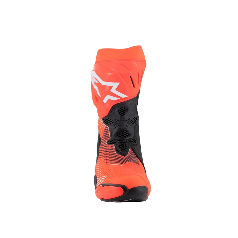 Alpinestars Supertech R Vented limited edition MM93 Marc Marquez fluo red-blue-black мотоциклетни ботуши