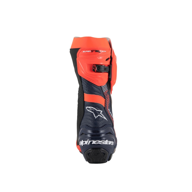 Alpinestars Supertech R Vented limited edition MM93 Marc Marquez fluo red-blue-black мотоциклетни ботуши