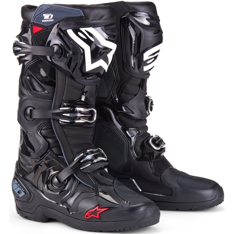 Alpinestars Tech 10 Enduro Black Мотоциклетни ботуши