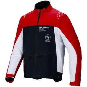 Alpinestars Lite Dura Softshell яке черно - червено - бяло