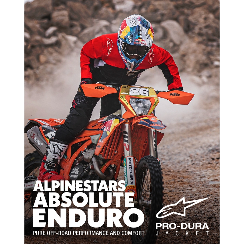 Яке Alpinestars PRO-Dura черно - червено - бяло