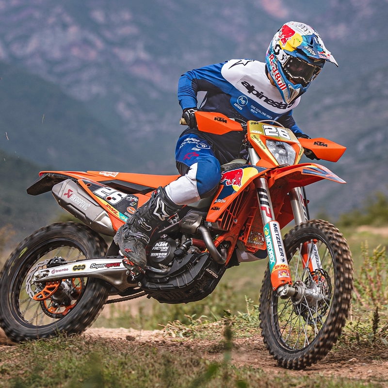 Alpinestars PRO-Dura тениска за мотокрос синьо и бяло