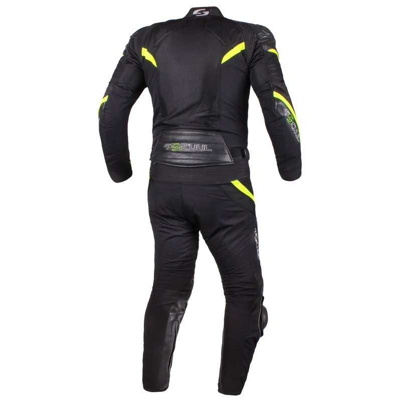 Pánská kombinéza Tschul 875 černo-fluo žlutá