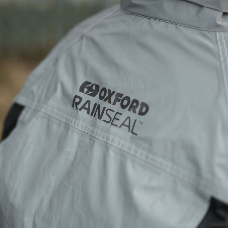 Оксфорд Rain Seal отразяващо сиво водоустойчиво яке