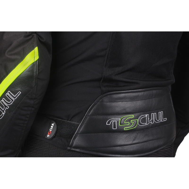 Pánská kombinéza Tschul 875 černo-fluo žlutá