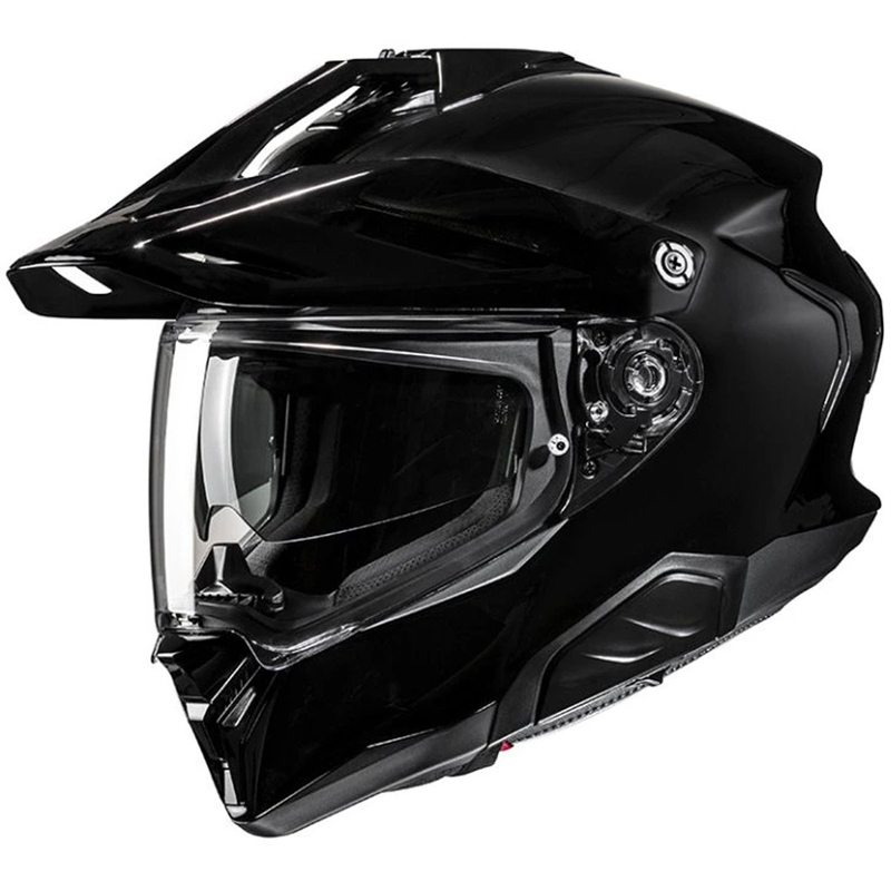 Ендуро мотоциклетна каска HJC RPHA 60 Solid black glossy
