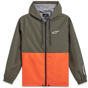 Alpinestars Speeded яке с вятърна жилетка зелено-оранжево