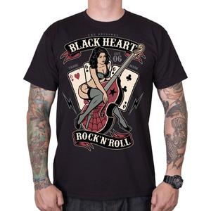 Тениска Black Heart Bass Pin Up black