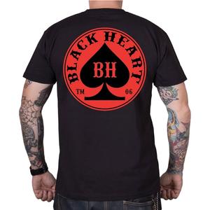 Тениска Black Heart Ace black
