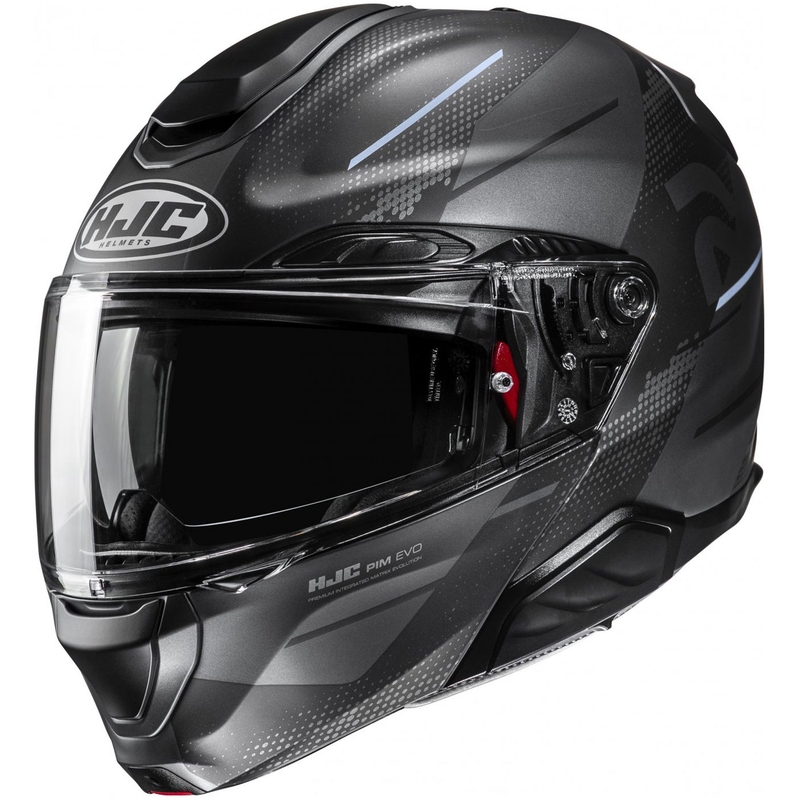 Сгъваема мотоциклетна каска HJC RPHA 91 Blat MC5SF черна