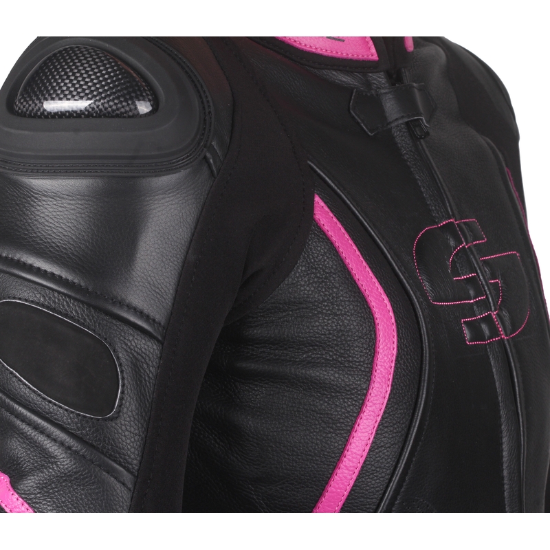 Dámská bunda Tschul 536 černo-růžová výprodej