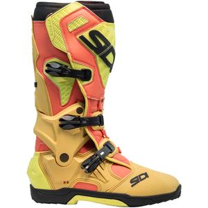 SiDi Crossair мотоциклетни ботуши златисто-зеленикави
