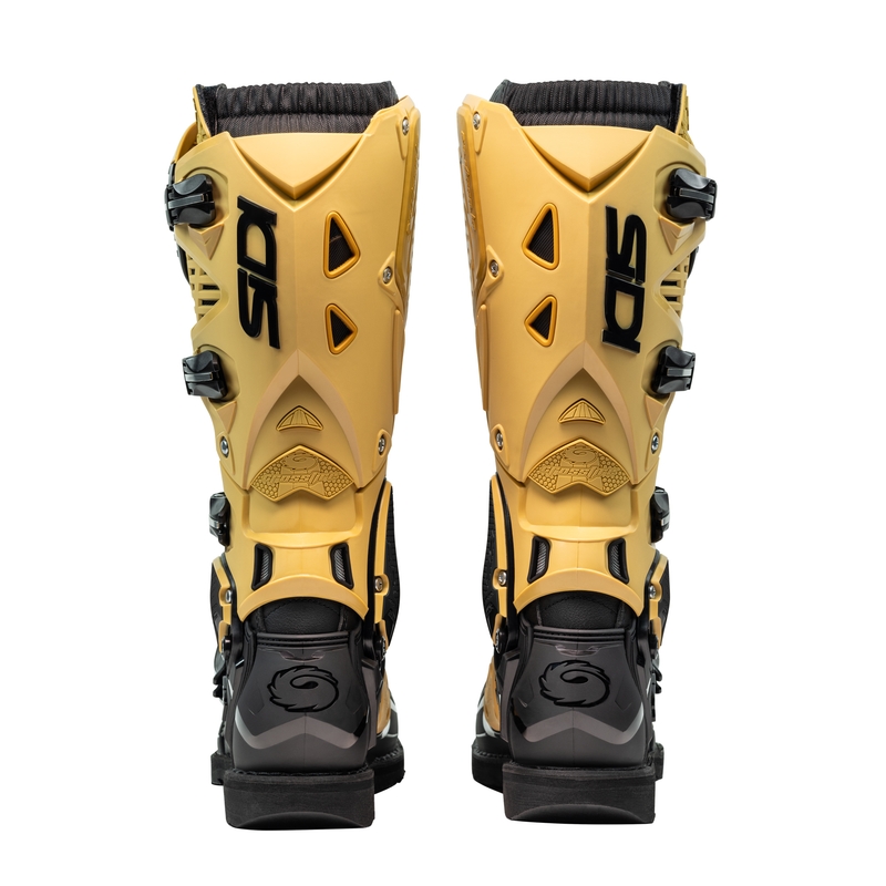 SiDi Crossfire 3 ботуши за мотоциклет златни и черни