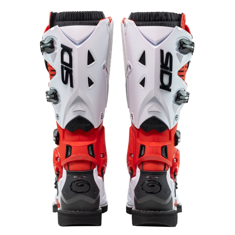 Мотоциклетни ботуши SiDi Crossfire 3 червено и бяло