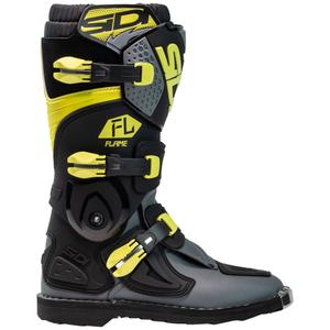 Детски обувки за мотокрос SiDi Flame black-yellow