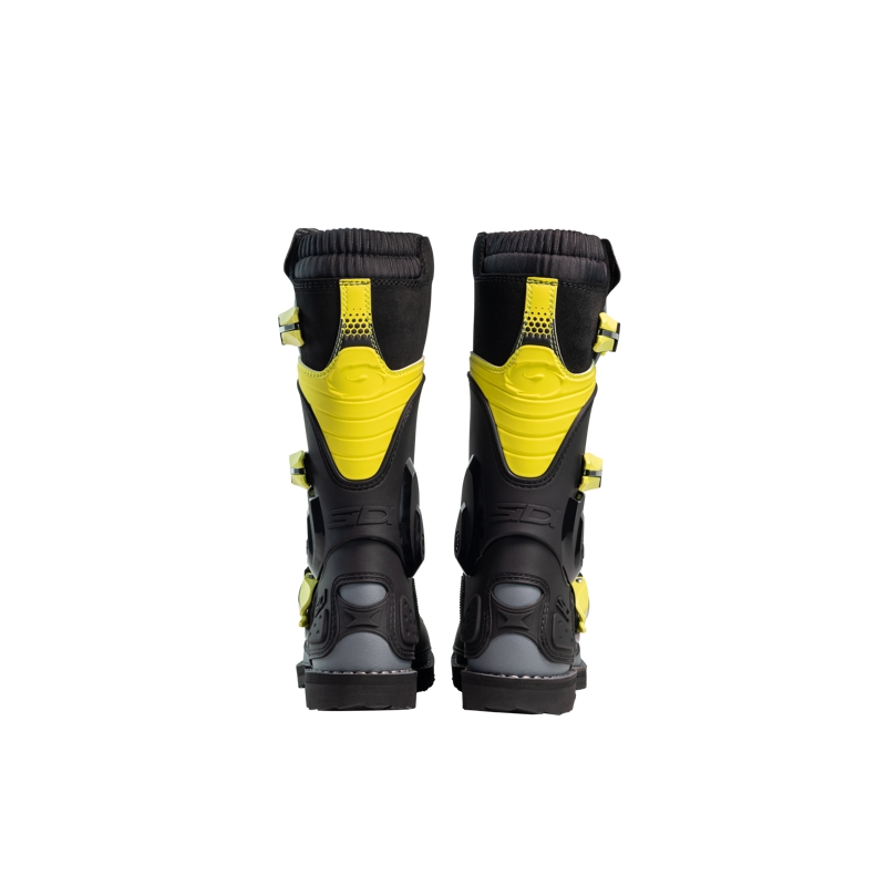 Детски обувки за мотокрос SiDi Flame black-yellow