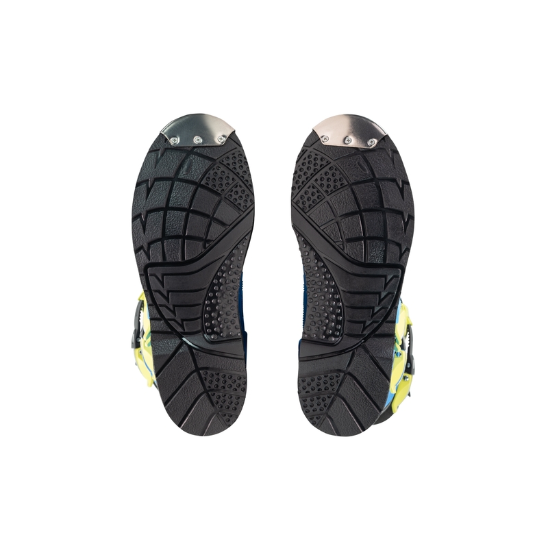 Детски обувки за мотокрос SiDi Flame blue-yellow-black
