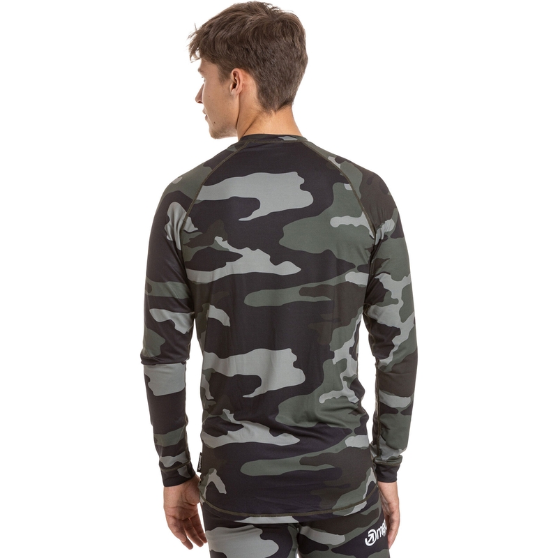 Мъжка термо тениска Meatfly Avery camo